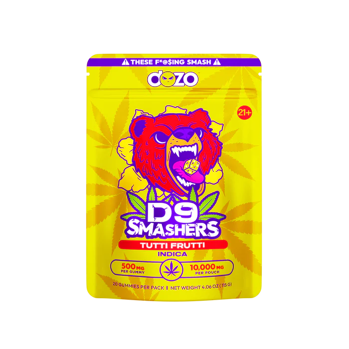 DOZO D9 SMASHERS GUMMIES - 10000MG - SVAB