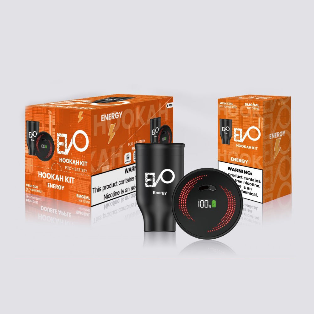 EVO BAR DIGITAL HOOKAH KIT POD + BATTERY - SVAB