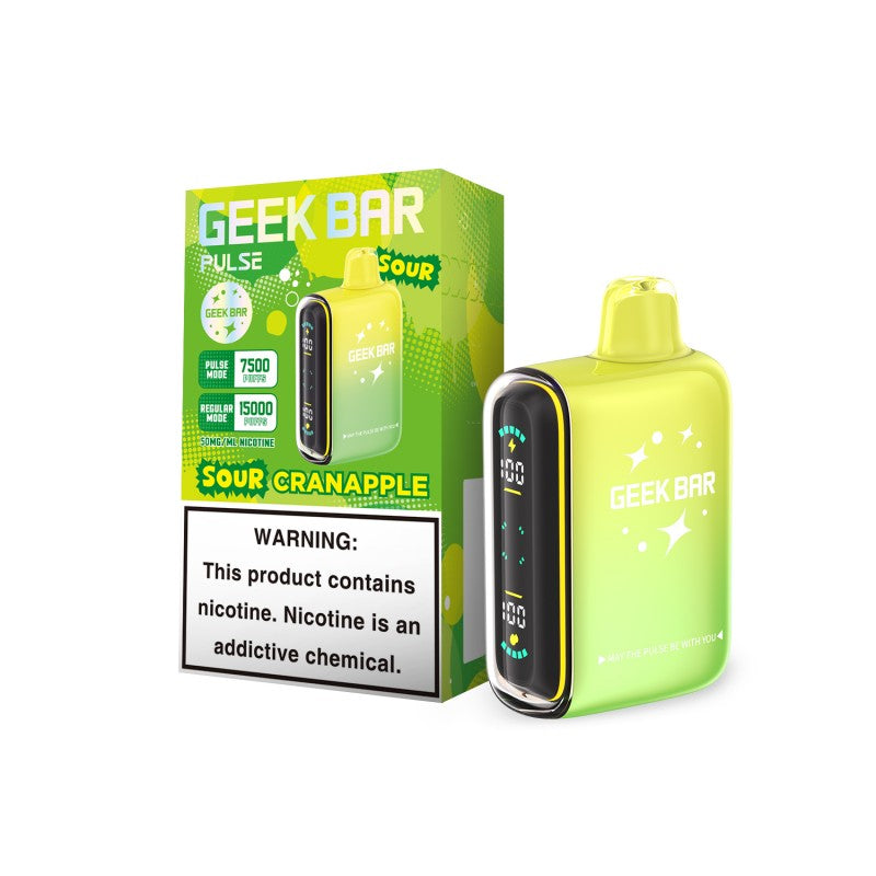 GEEK BAR PULSE DISPOSABLE VAPE - 15000 PUFFS - SVAB