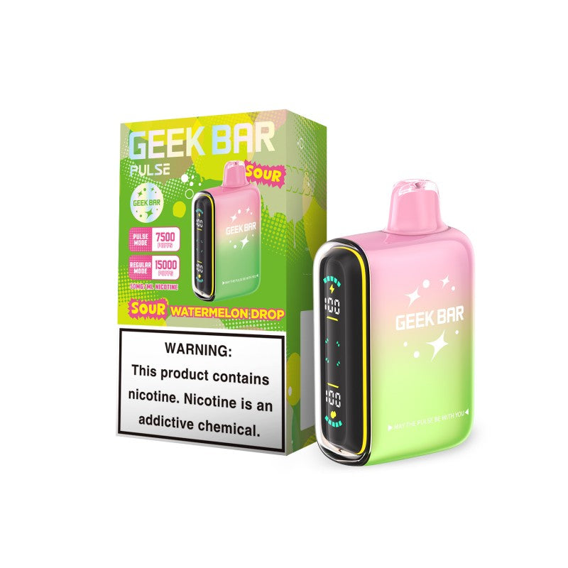 GEEK BAR PULSE DISPOSABLE VAPE - 15000 PUFFS - SVAB