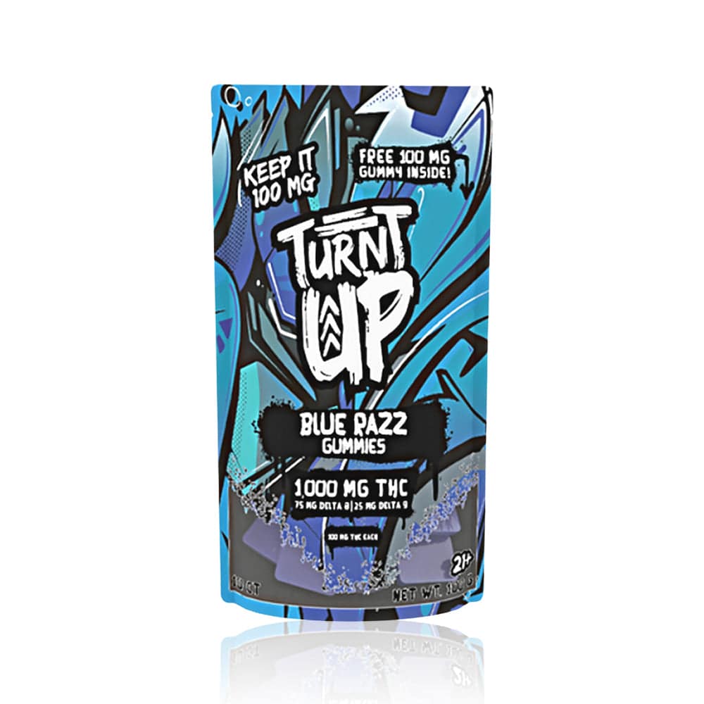 TURNT UP KEEP IT 100 THC GUMMIES - 1000MG - SVAB