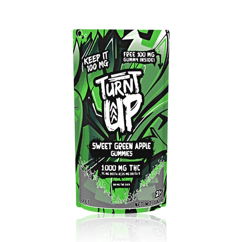 TURNT UP KEEP IT 100 THC GUMMIES - 1000MG - SVAB