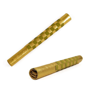 KUSH HEMP 24K GOLD WOEVEN KING SIZE TUBE CONE - 1 COUNT