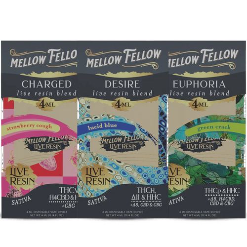 Mellow Fellow Live Resin Blend Disposable 4mL - SVAB