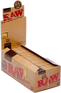 RAW CLASSIC 1½ ROLLING PAPER - 25 PACKS