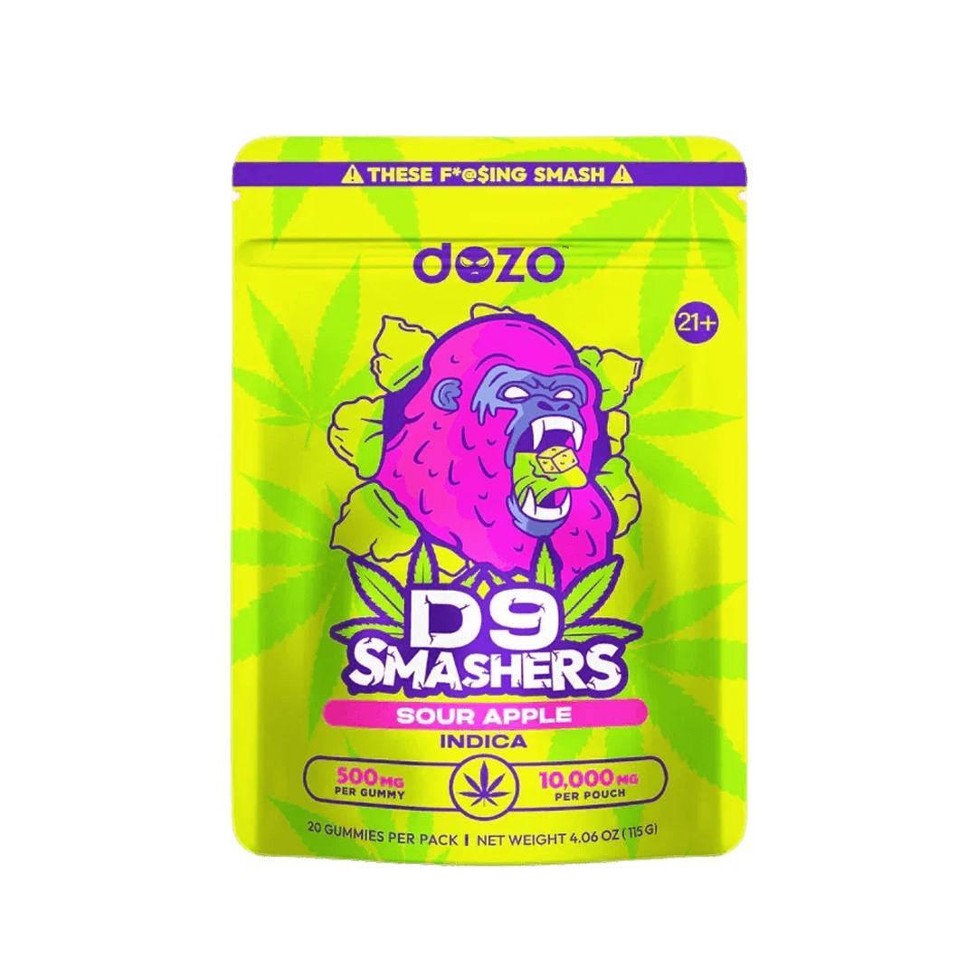 DOZO D9 SMASHERS GUMMIES - 10000MG - SVAB