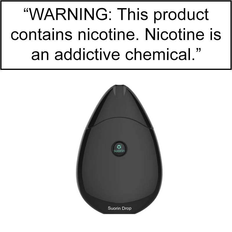 Suorin Drop in Tiffany Black Color Premium Design Suorin Vape