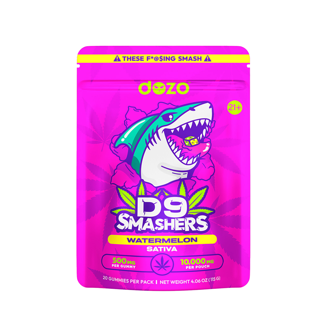 DOZO D9 SMASHERS GUMMIES - 10000MG - SVAB