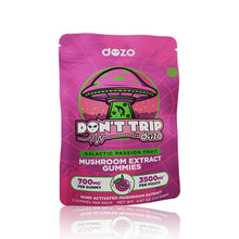 Load image into Gallery viewer, DOZO DONT TRIP MUSHROOM EXTRACT + THC-P DELTA GUMMIES 3500MG - PACK OF 5
