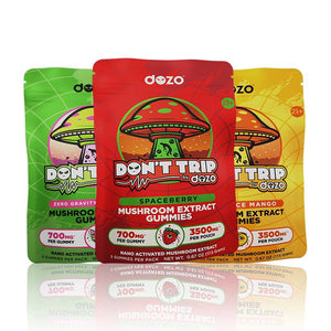 DOZO DONT TRIP MUSHROOM EXTRACT + THC-P DELTA GUMMIES 3500MG - PACK OF 5