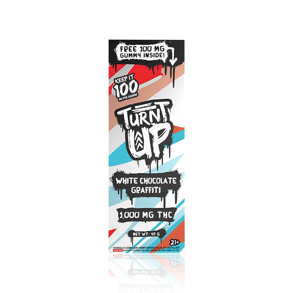 TURNT UP KEEP IT 100 WHITE CHOCOLATE  GRAFFITI - 1000MG - SVAB