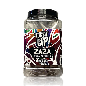 TURNT UP KEEP IT 100 ZAZA PARTY PACK 50 COUNT PREROLLS - 1G