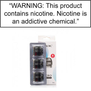 SMOK ACRO REPLACMENT PODS - PACK OF 3