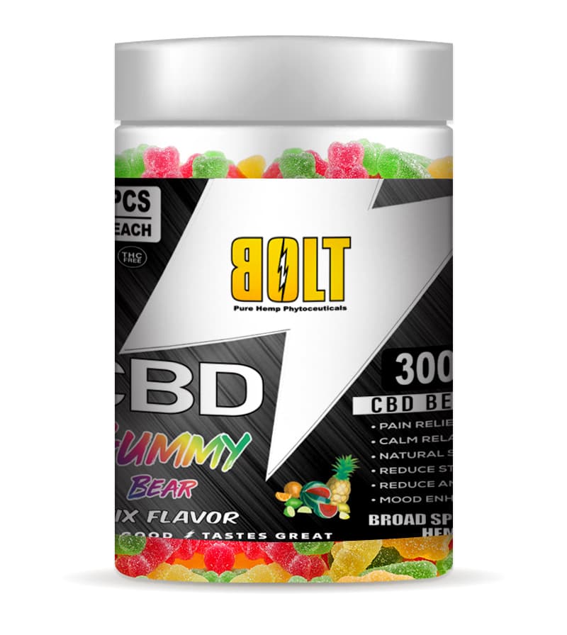 Bolt CBD Gummies 300mg to 3000mg - SVAB