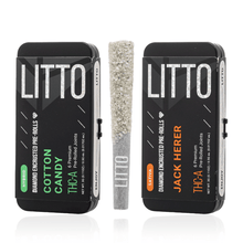 Load image into Gallery viewer, LITTO DIAMOND ENCRUSTED PREROLLS 0.5G X 6 PACK
