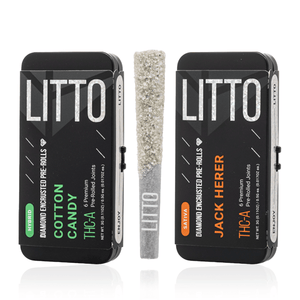 LITTO DIAMOND ENCRUSTED PREROLLS 0.5G X 6 PACK