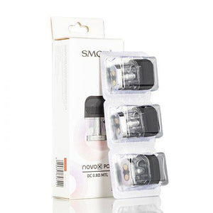 SMOK NOVO X Replacement Pods - Pack of 3