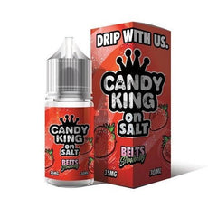 CANDY KING ON SALT E-LIQUID 30ML - Belts Strawberry