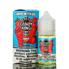 CANDY KING ON SALT E-LIQUID 30ML - Strawberry Rolls